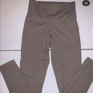 TNA nudish brown leggings